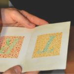 Exame de vista: teste de percepção cromática