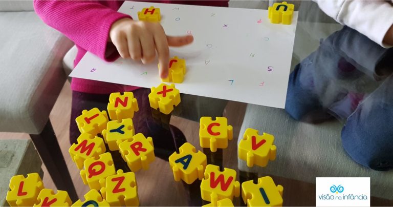 atividade pedagógica de rastreamento visual