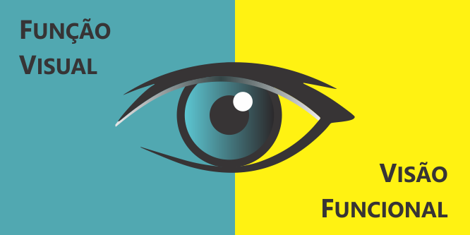 diferença de conceito entre função visual e visão funcional