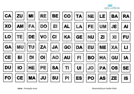 exemplo de placa de pareamento e justaposição - letras